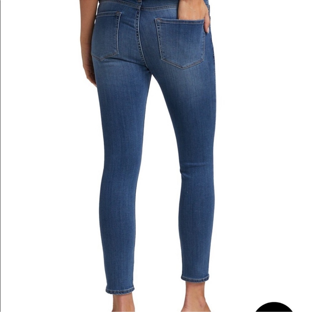 FRAME Le Skinny De Jeanne Crop Jeans Size 28 - Picture 3 of 9